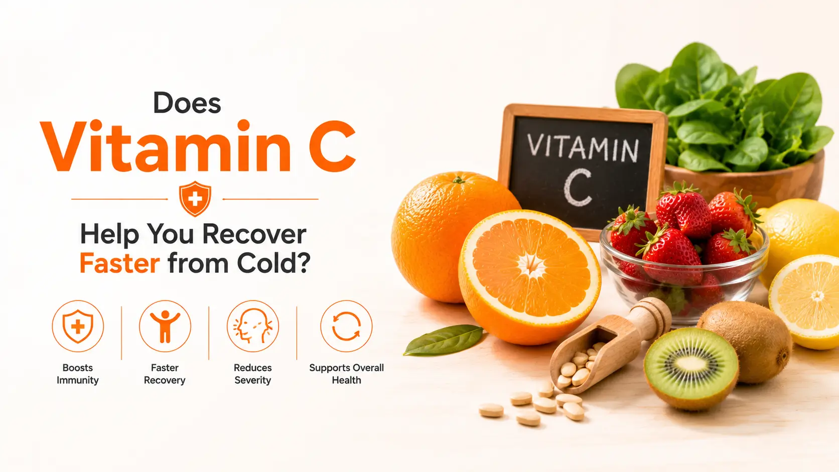 Does Vitamin C Help You Recover Faster from Cold?