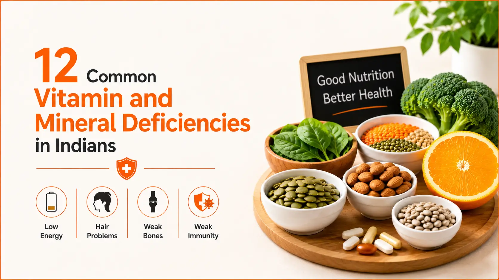 12 Common Vitamin and Mineral Deficiencies in Indians