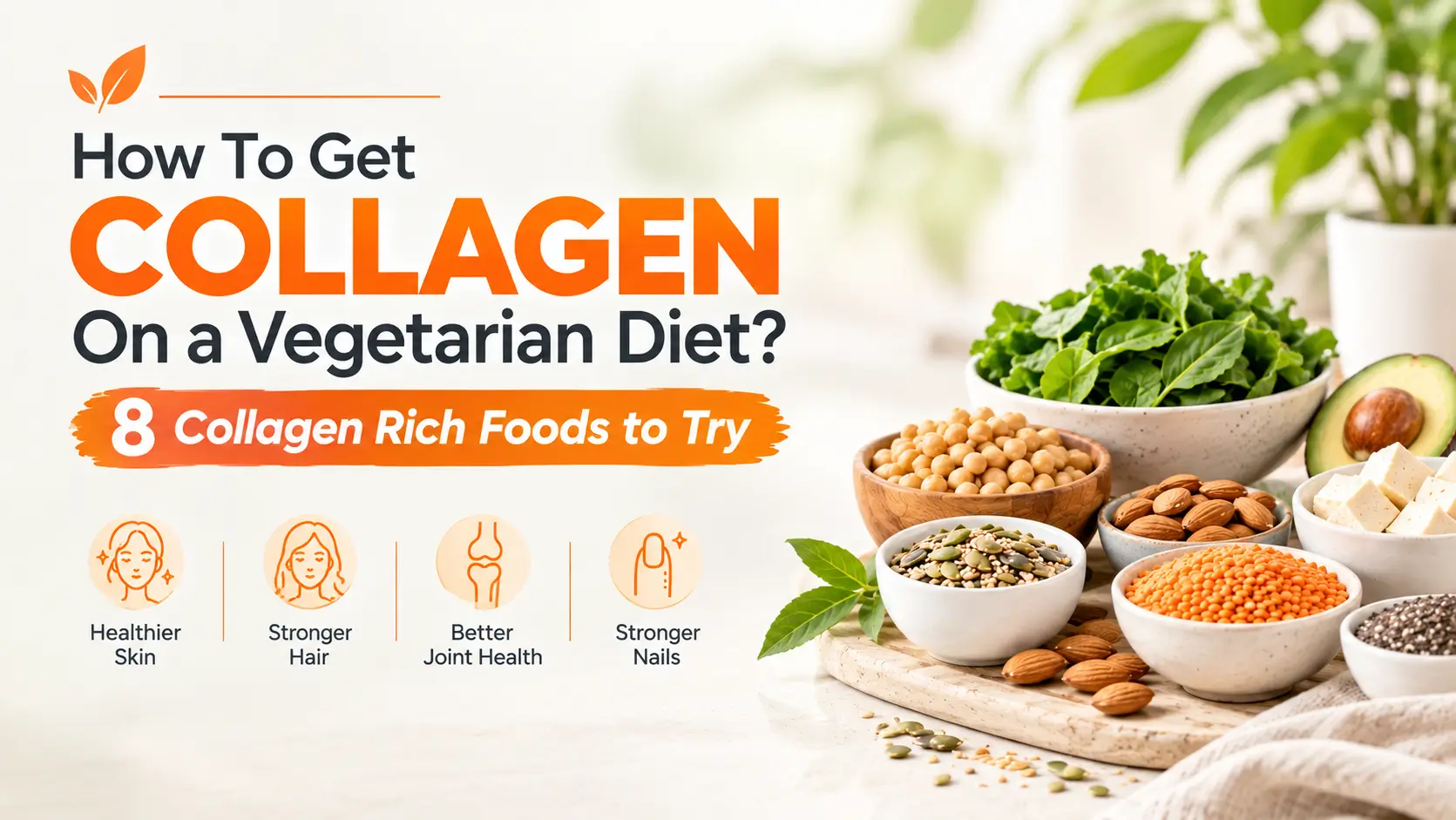 How to get collagen on a vegetarian diet